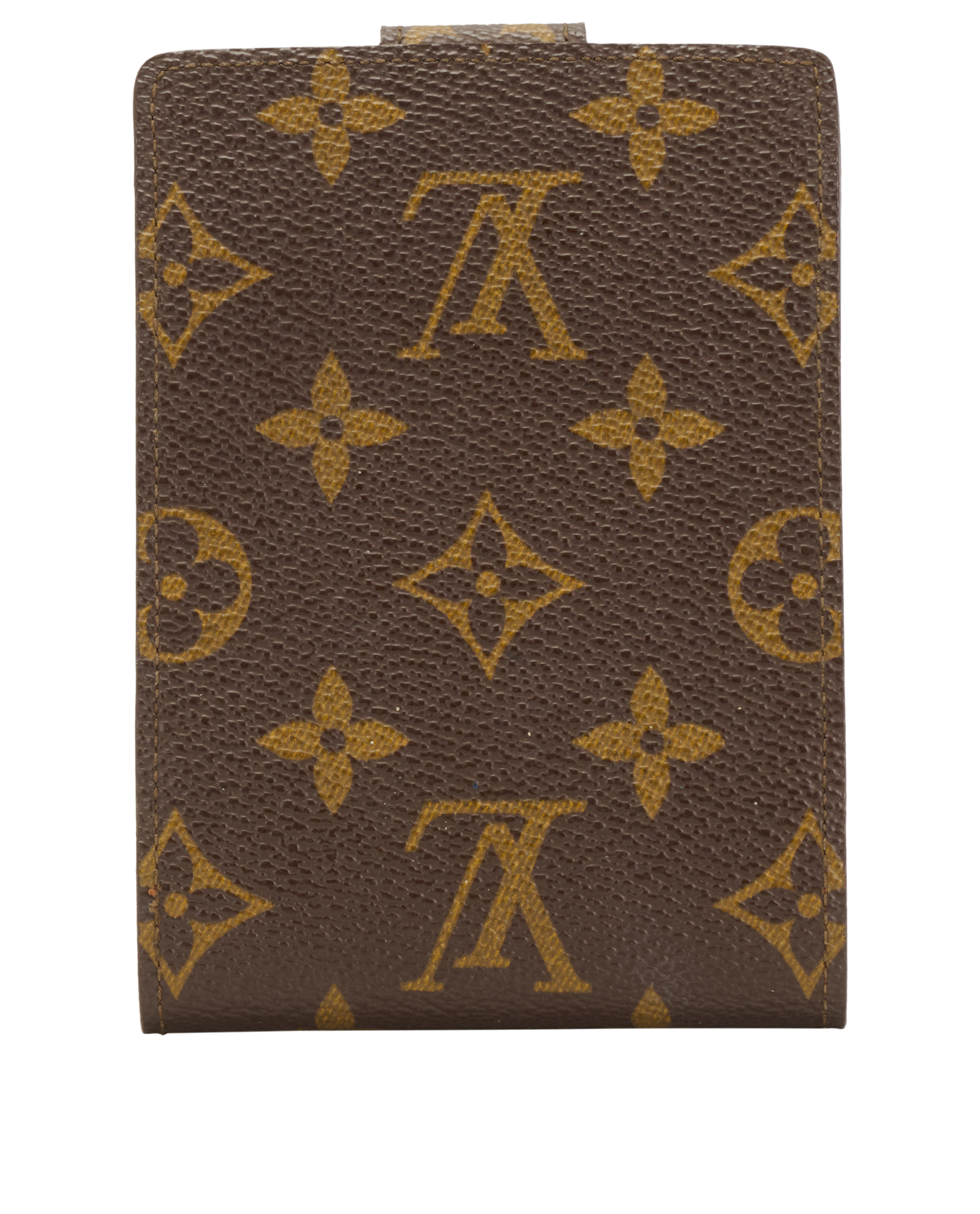 Louis Vuitton Cheque Book Holder, &pound;110, Accessories, Brown, Canvas, Back view